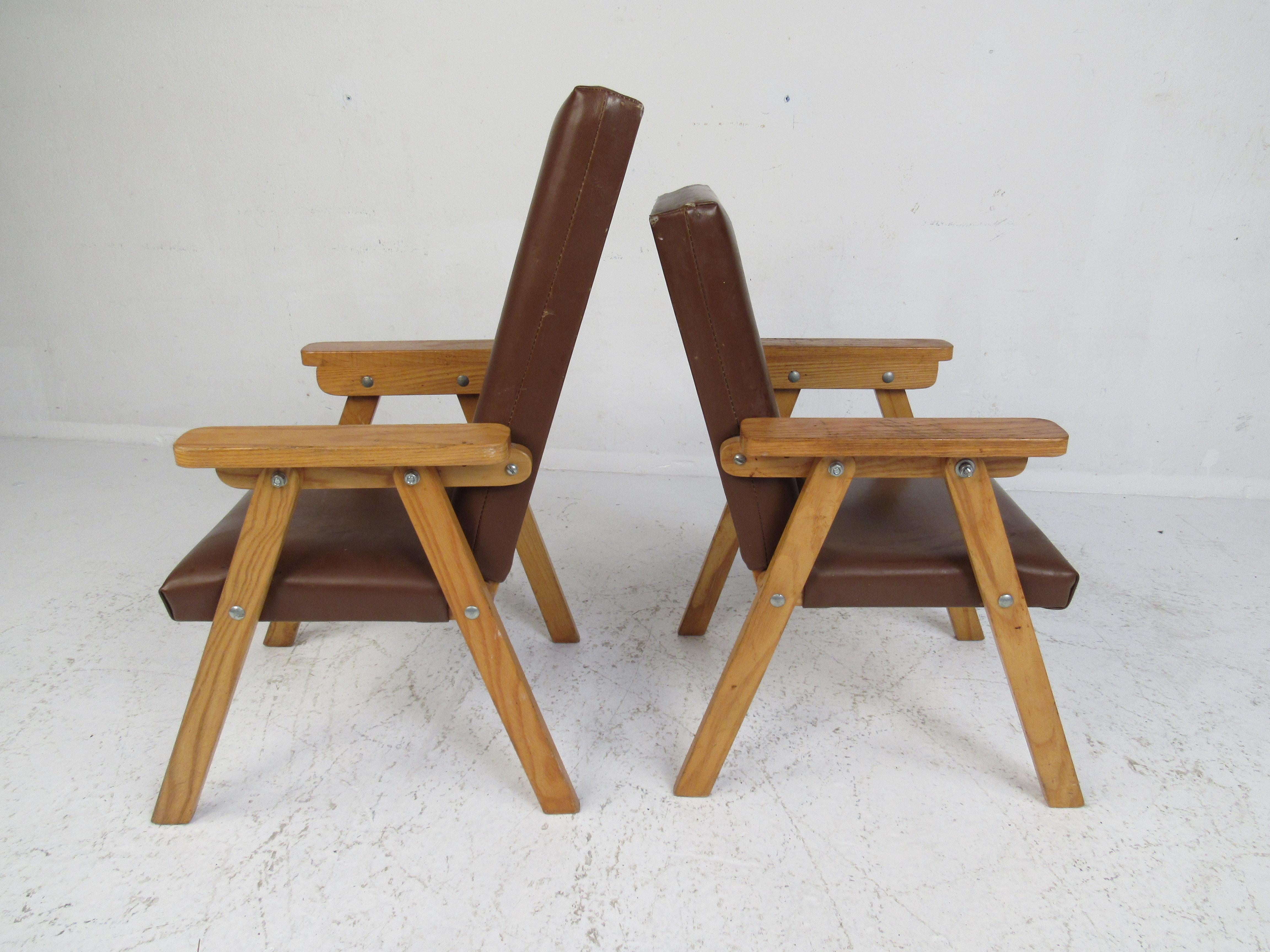 small vintage chairs