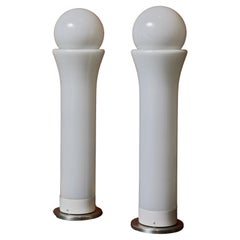 Pair of Small Vistosi Floor Lamps