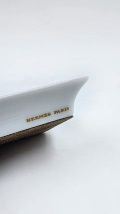 Pair of Small Wild Animal Ashtrays by Hermès