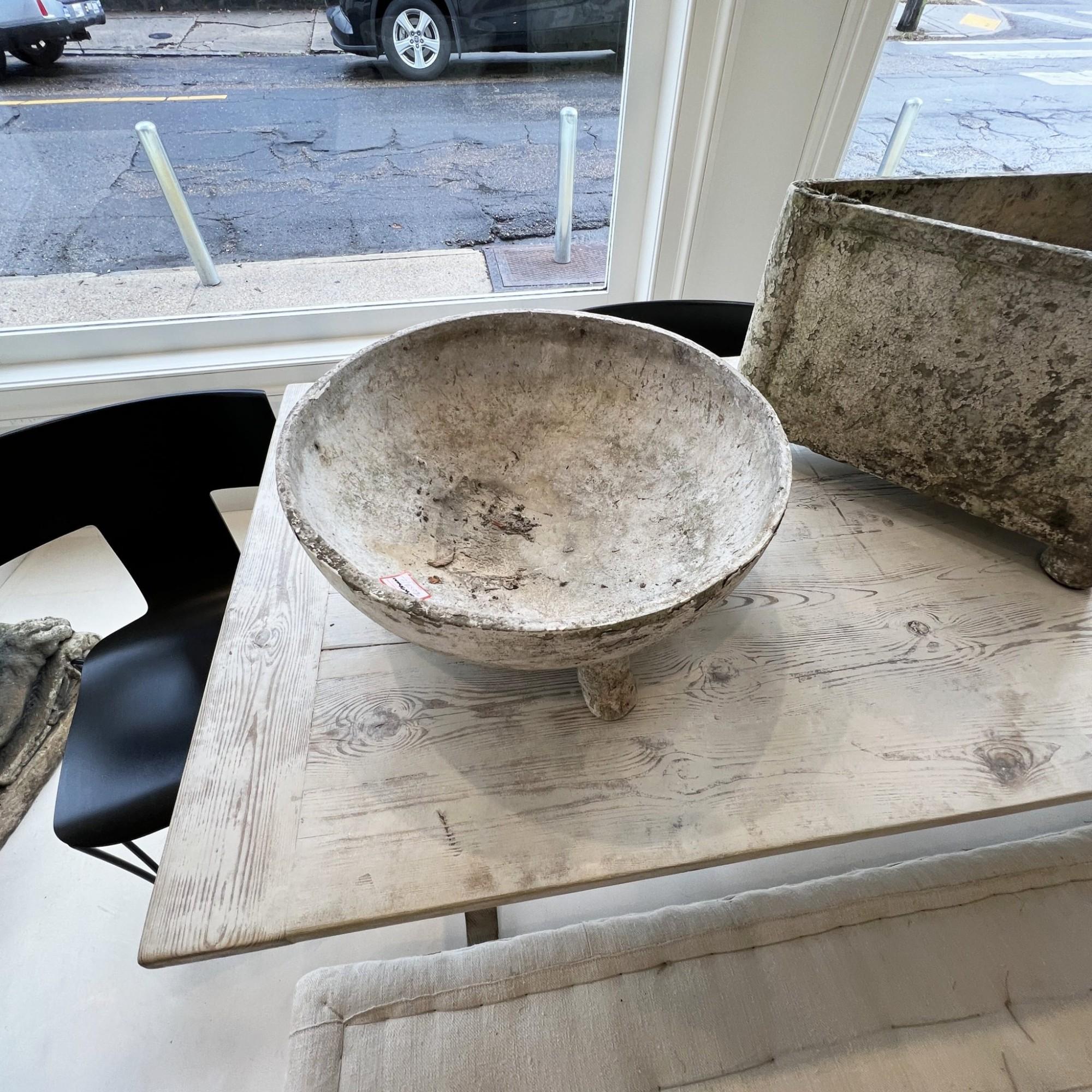 Mid-Century Modern Pair of Small Willy Guhl Planters