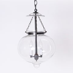 Pair of Smoke Bell Lanterns or Pendants