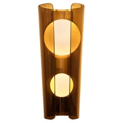 Pair of smoked glass sconces by Studio Glustin