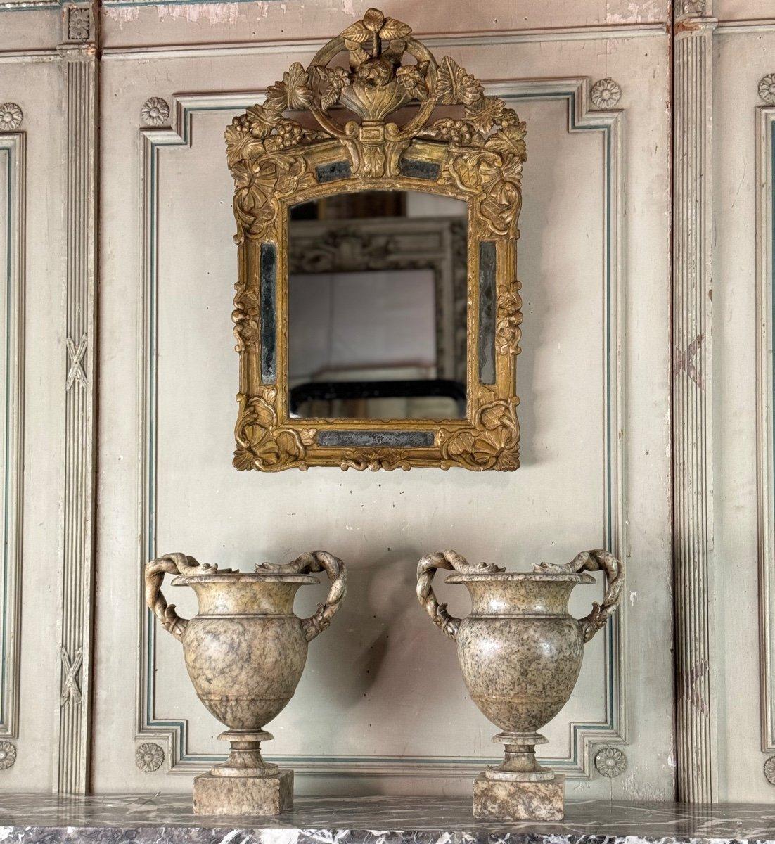 Paire d'urnes serpentines en albâtre, Italie, 19ème siècle 5