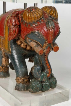 Pair of Sofa Ends, Elephant Side Table.