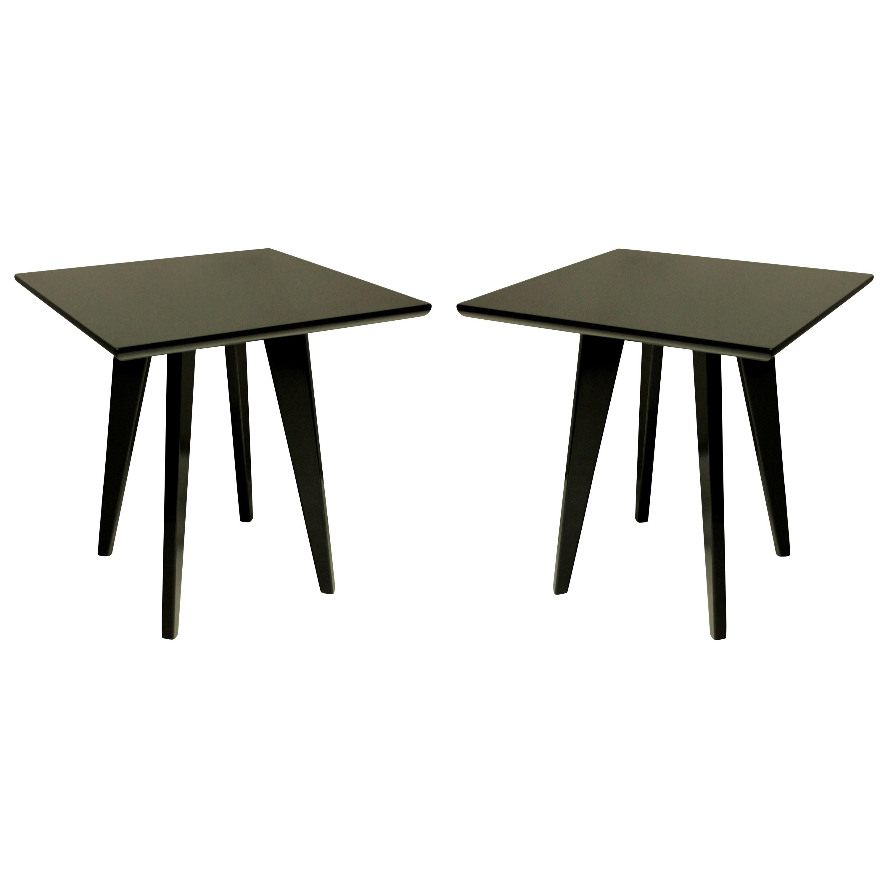 Pair of Sofa Tables in the Manner of Jeanneret