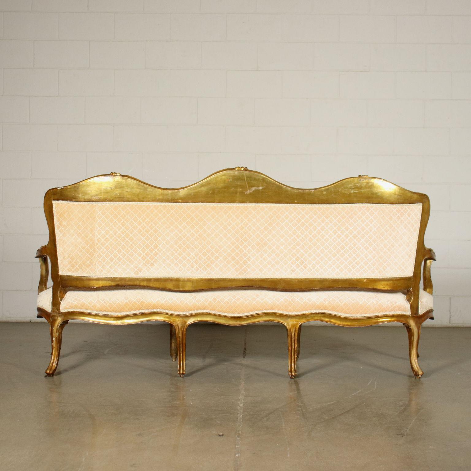 Pair of Sofas Barocchetto Naples, Italy First Half '700 For Sale 7