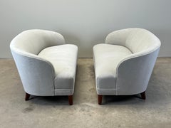 Pareja de sofás de Edward Wormley para Dunbar