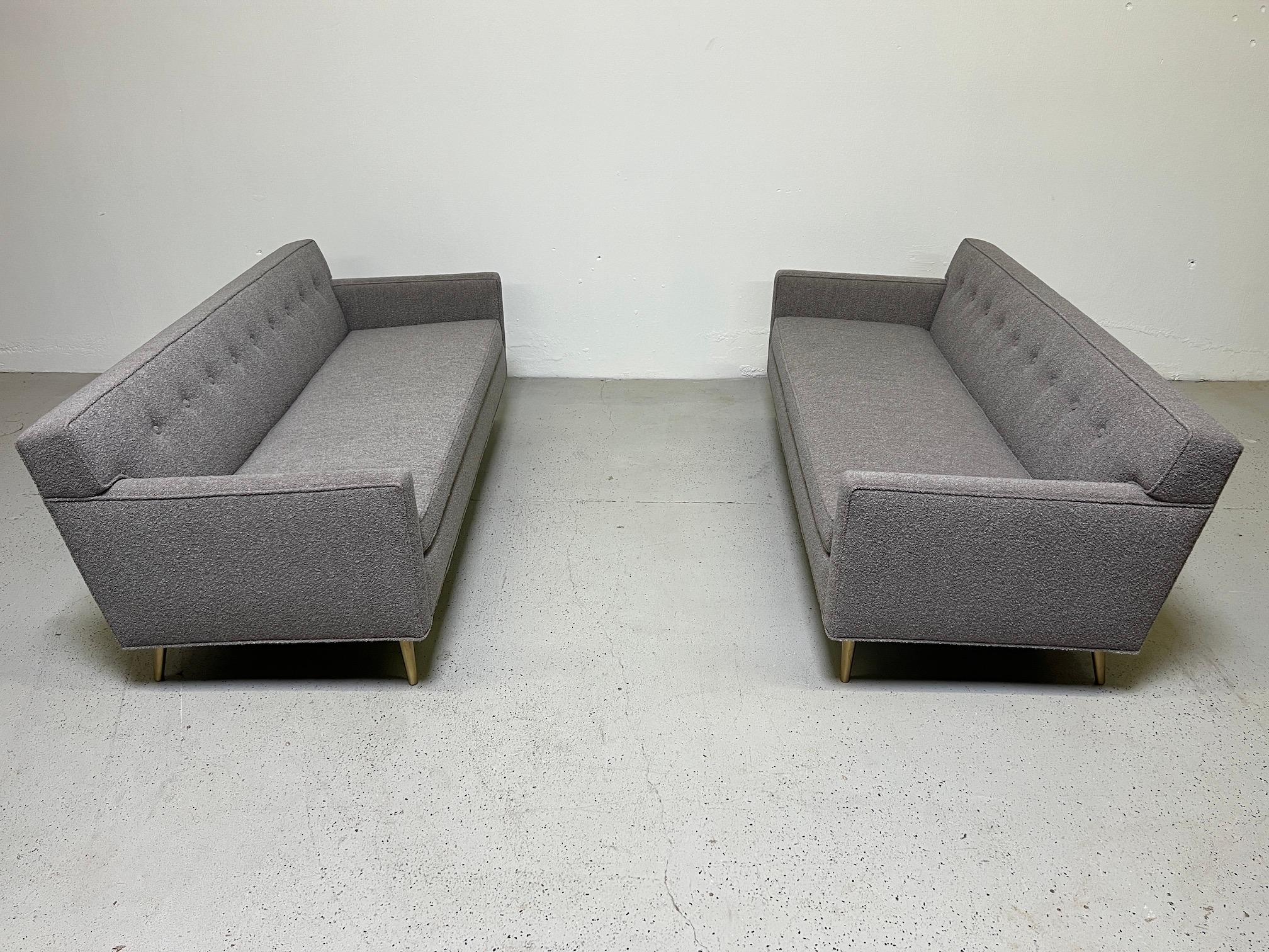 Pair of Sofas by Edward Wormley for Dunbar  1