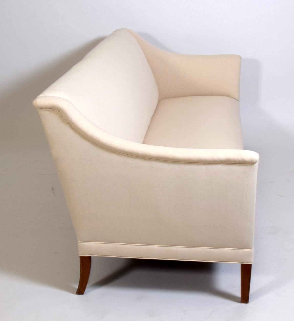 Mid-Century Modern Pair of Sofas by Kaare Klint For Sale