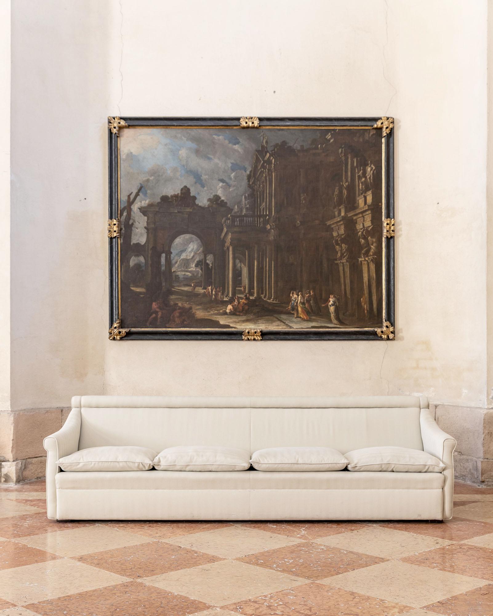 Mid-Century Modern Pair of Sofas by Luigi Caccia Dominioni