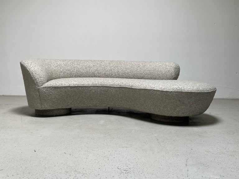 Pair of Sofas by Vladimir Kagan for Directional For Sale 1