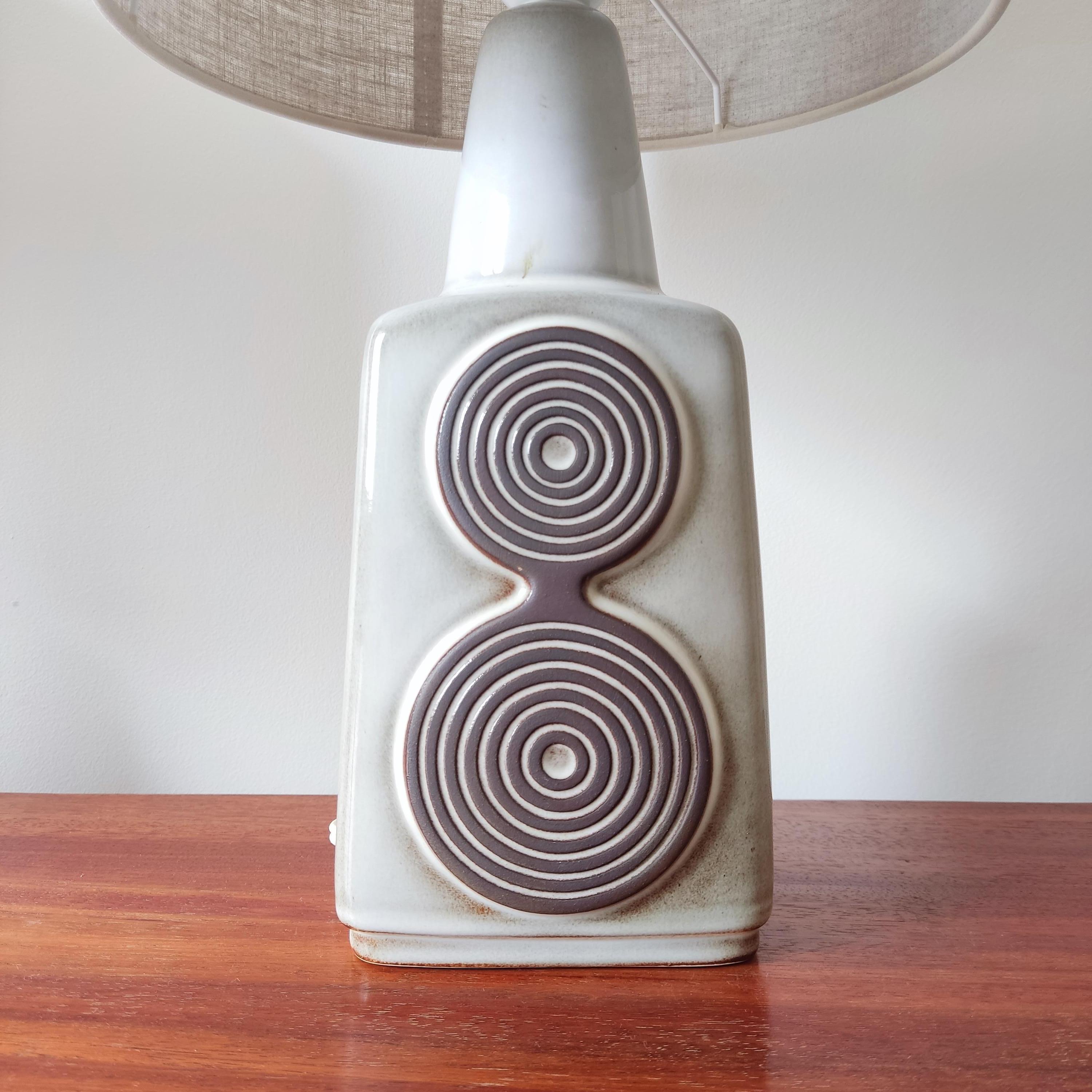 Mid-Century Modern Paire de lampes en céramique Soholm - Danemark années 1960 en vente