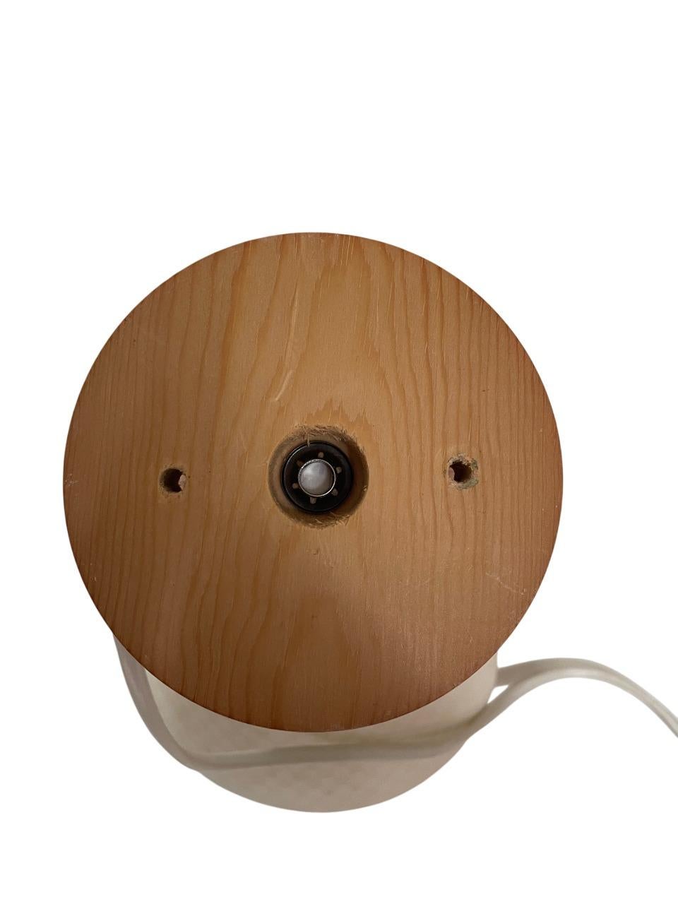 Paar Solbackens Svarveri Wandlampen aus Kiefer Schweden, 1970er Jahre im Angebot 2