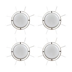 Pair of "Sole" Wall / Ceiling Lights by Gio Ponti for Arredoluce