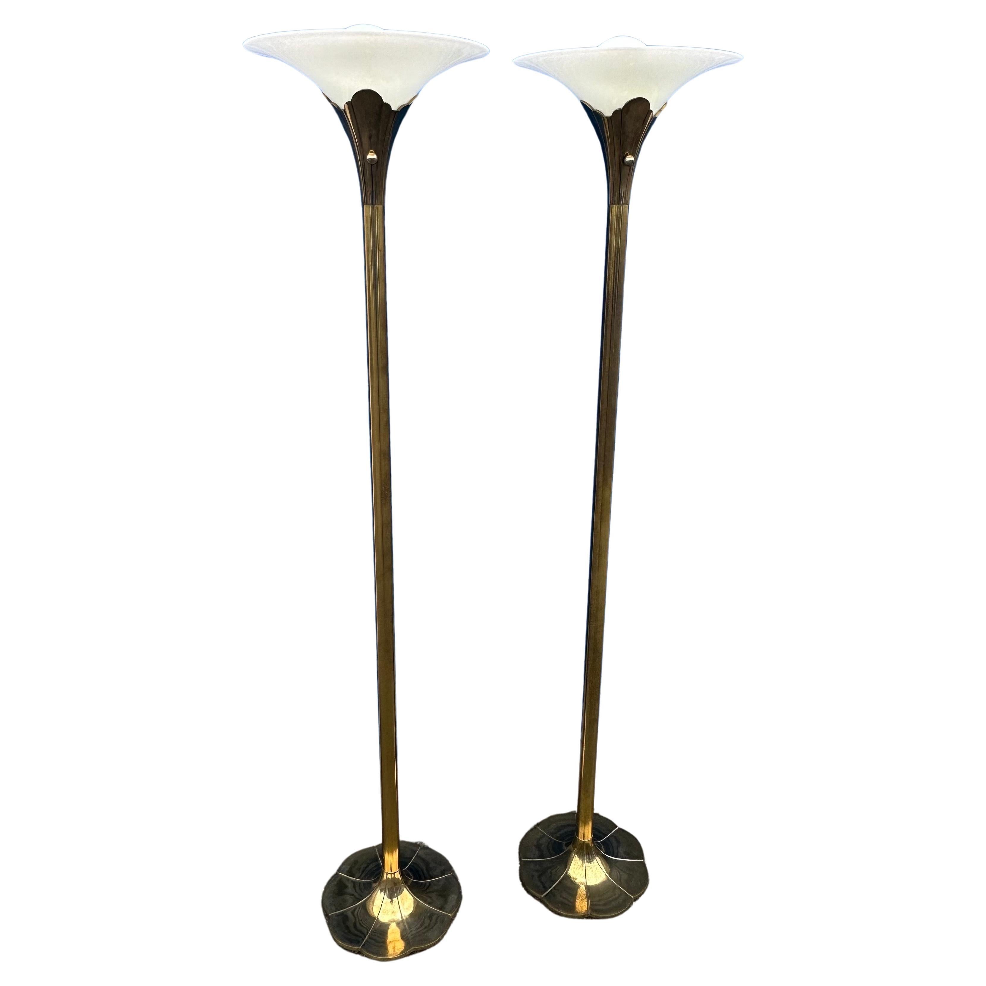 Pair of Solid Brass 