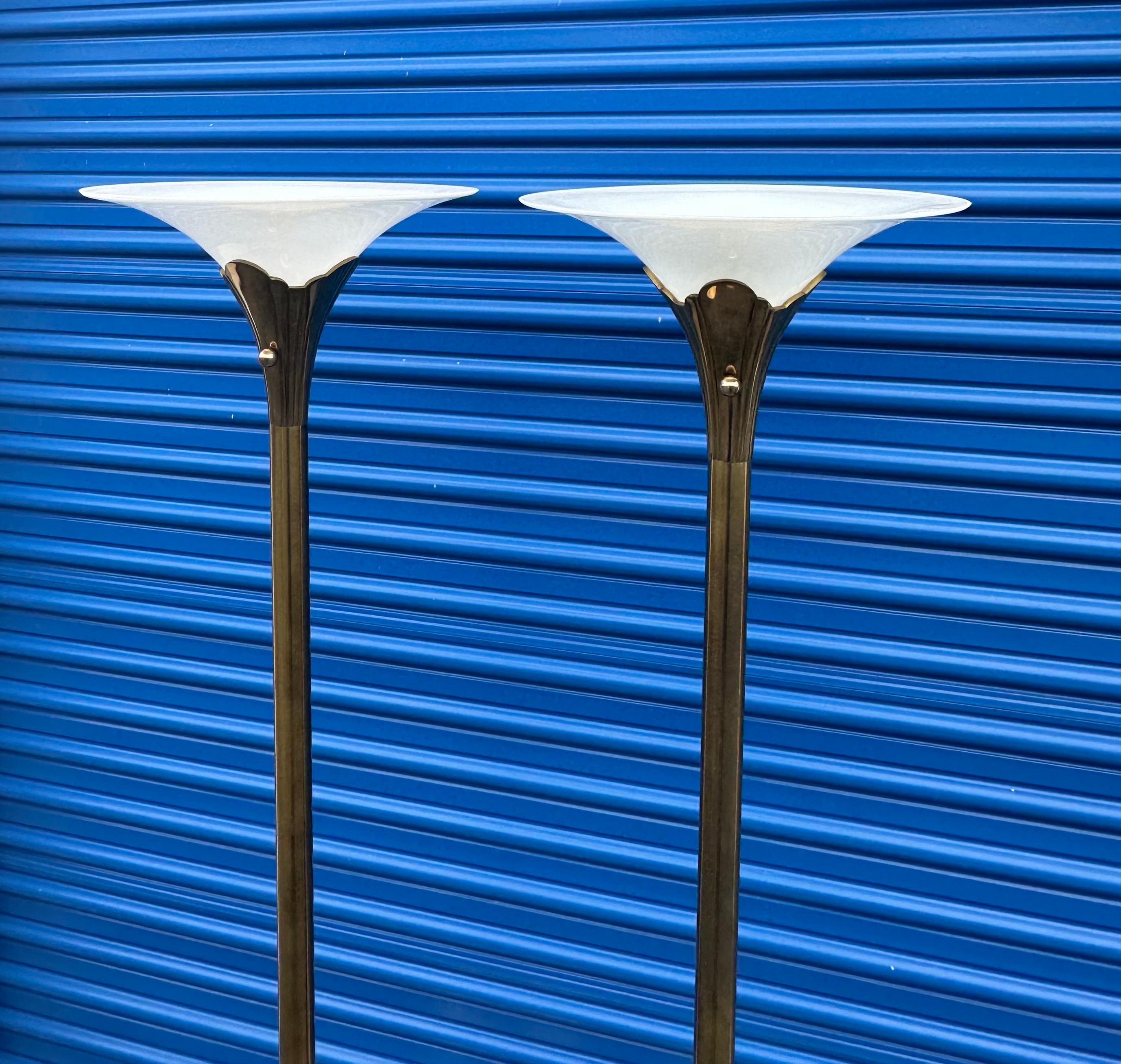 Pair of Solid Brass 