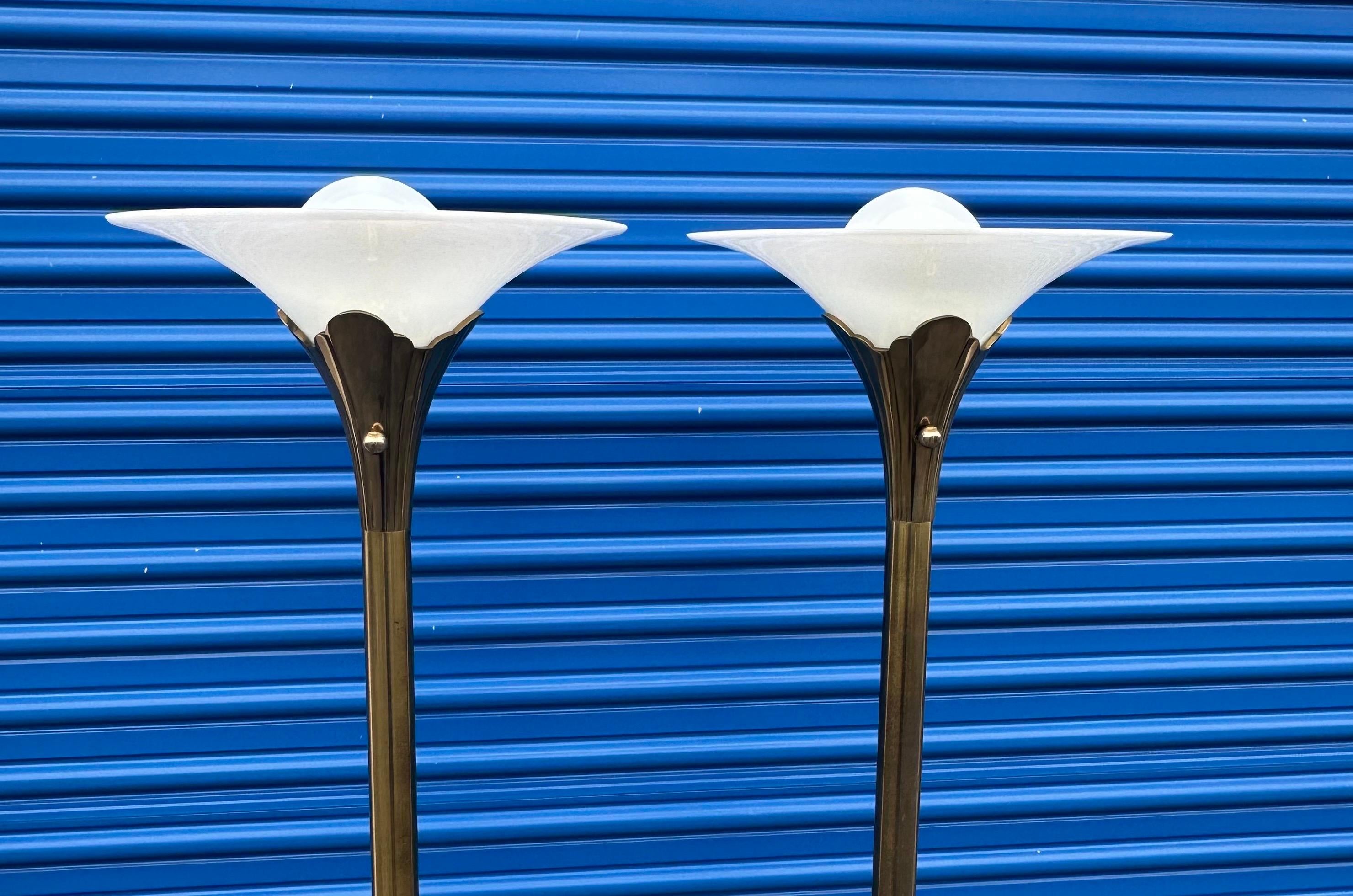 Pair of Solid Brass 