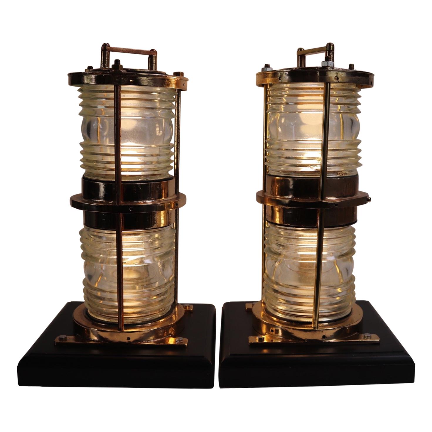 Solid Brass Marine Beacon Light For Sale at 1stDibs marine beacon