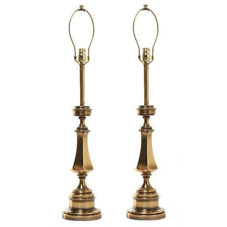 are stiffel lamps solid brass