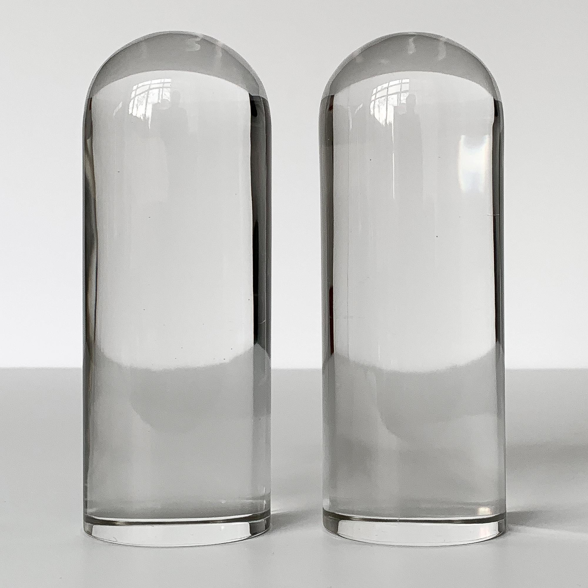 solid glass cylinder