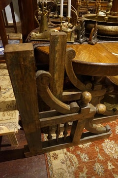 Pair of Solid Teak Corbels