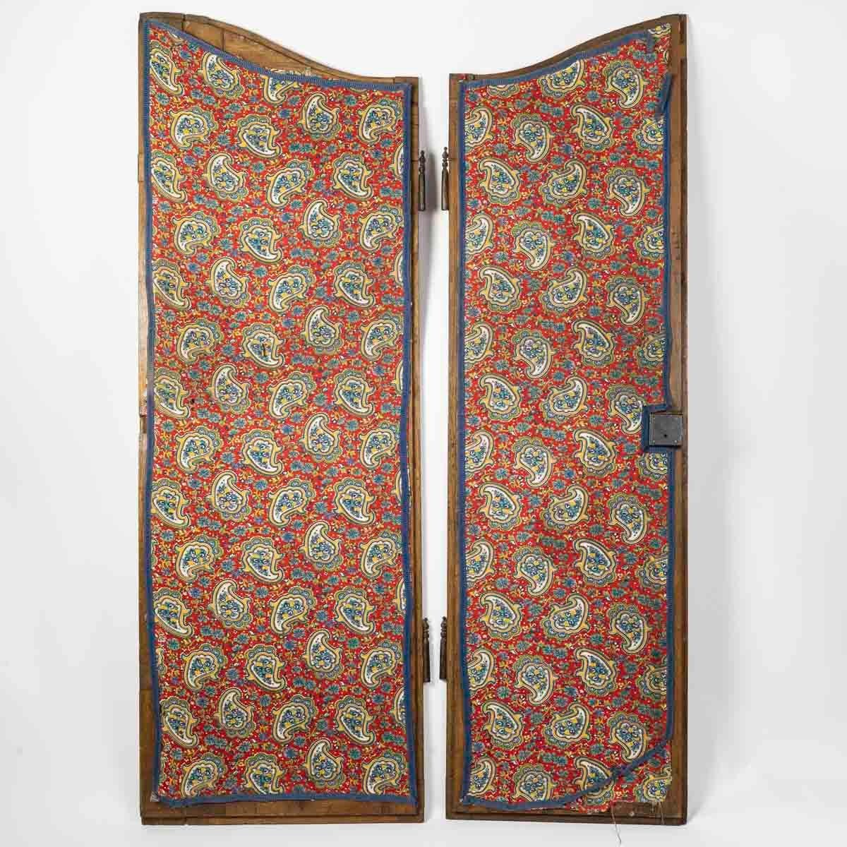 Coppia di ante di armadio in Wood massiccio, XIX secolo, periodo Napoleone III. in vendita 2
