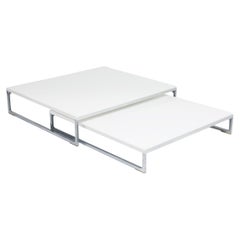 Ein Paar „Solo“-Couchtische aus Schachteln von Antonio Citterio für B Italia