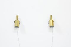 Paar "Sonet"-Wandleuchten von Hans Per Jeppesen:: von Fog & Mørup:: Dänemark:: 1960er Jahre