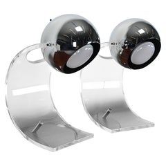 Lámparas de mesa de metal