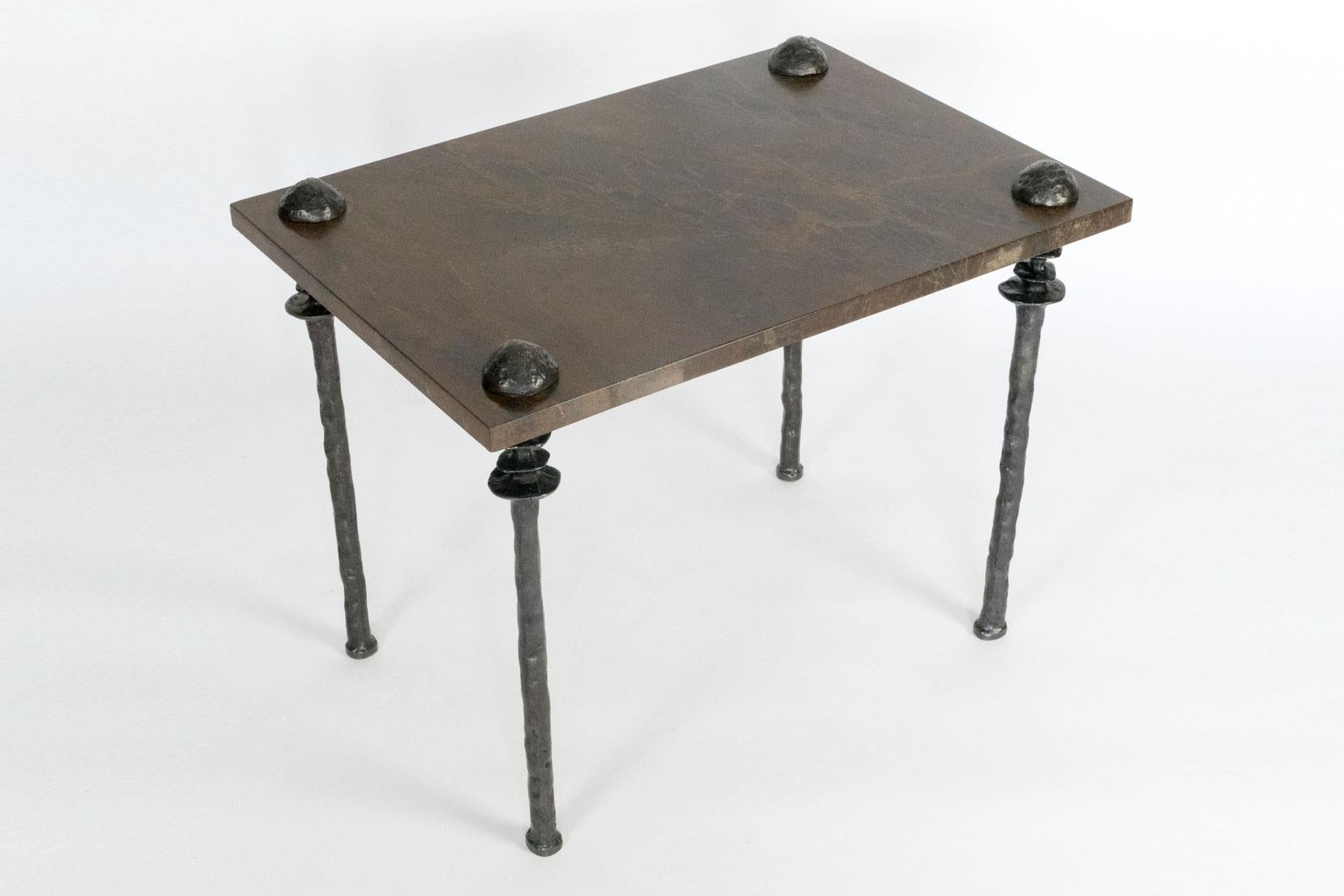 Organic Modern Pair of Sorgue Side Tables