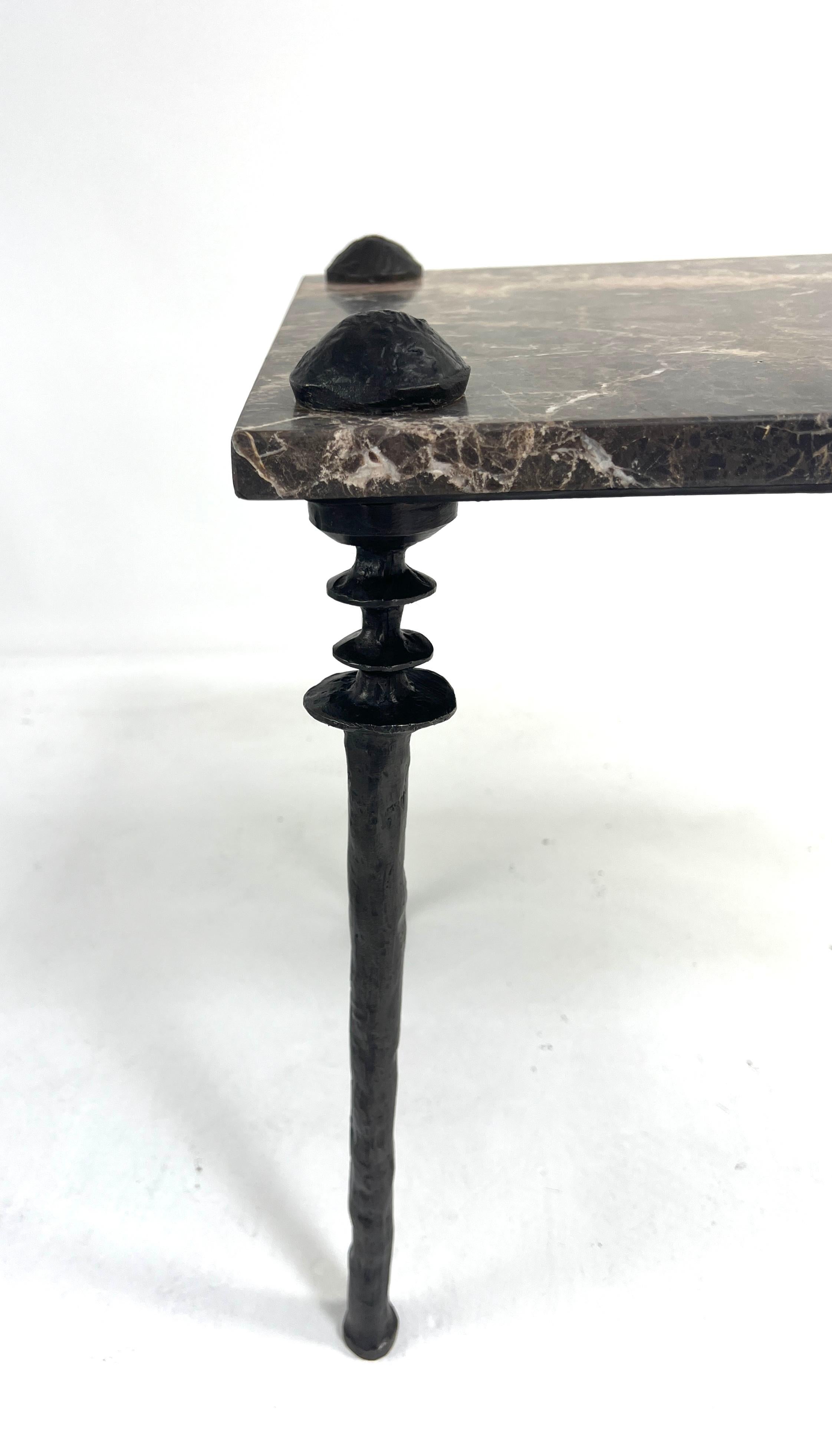 Bronze Pair of Sorgue Side Tables