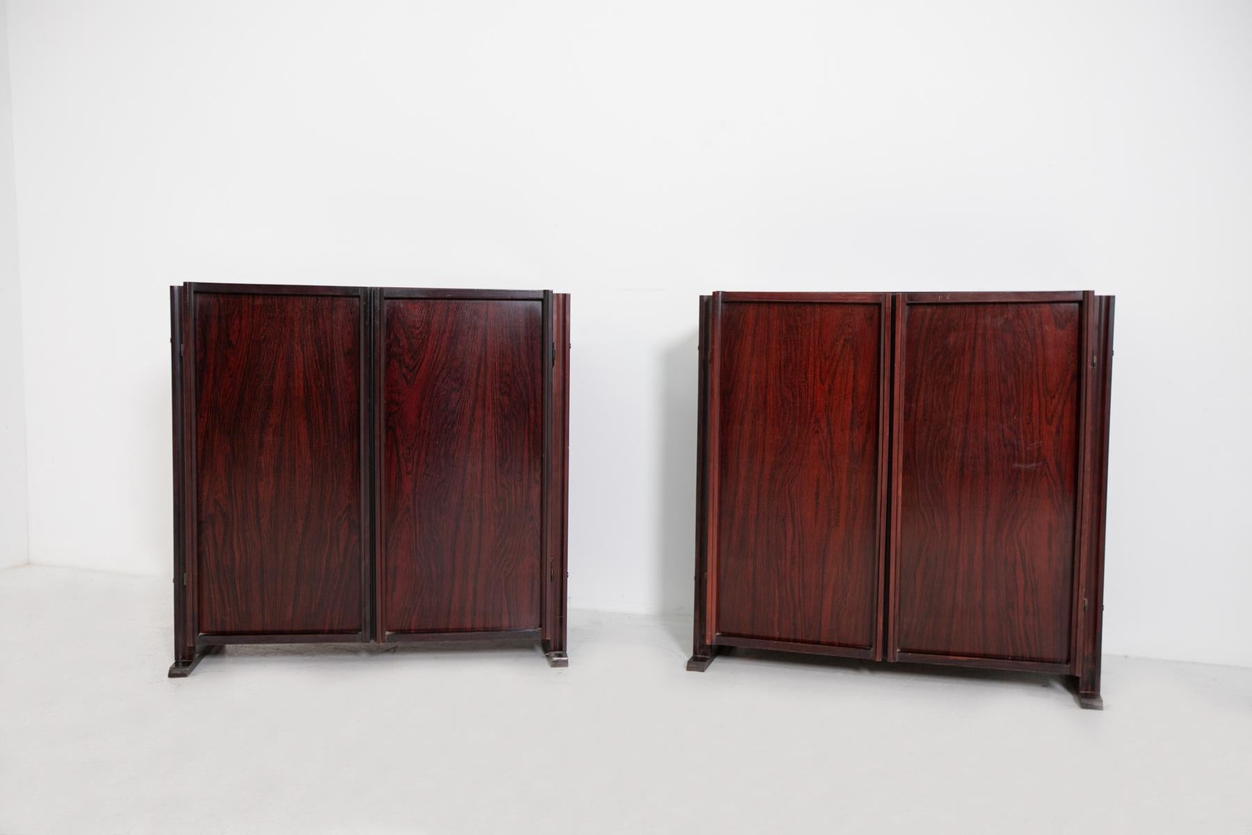 Pair of Sormani Sideboards in Fine Wood, 1950s 5