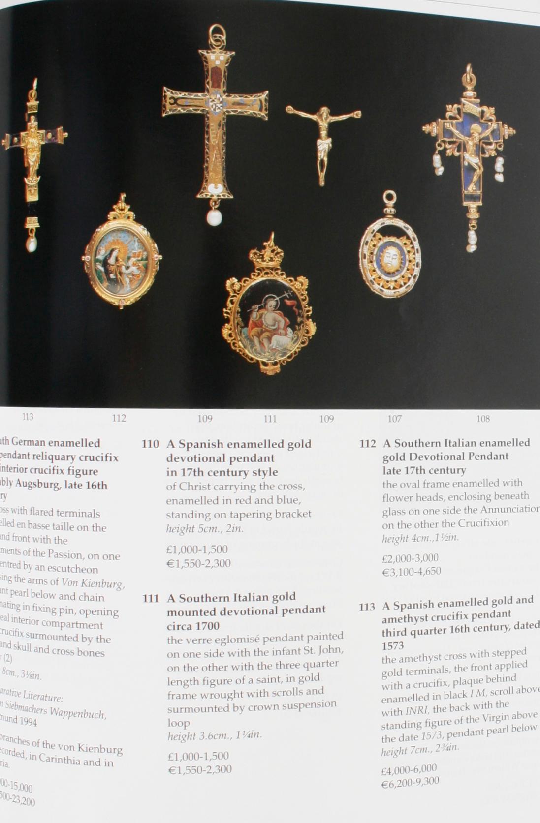 20th Century Pair of Sotheby's Catalogues on Fine Decorative Arts: Medieval & Renaissance