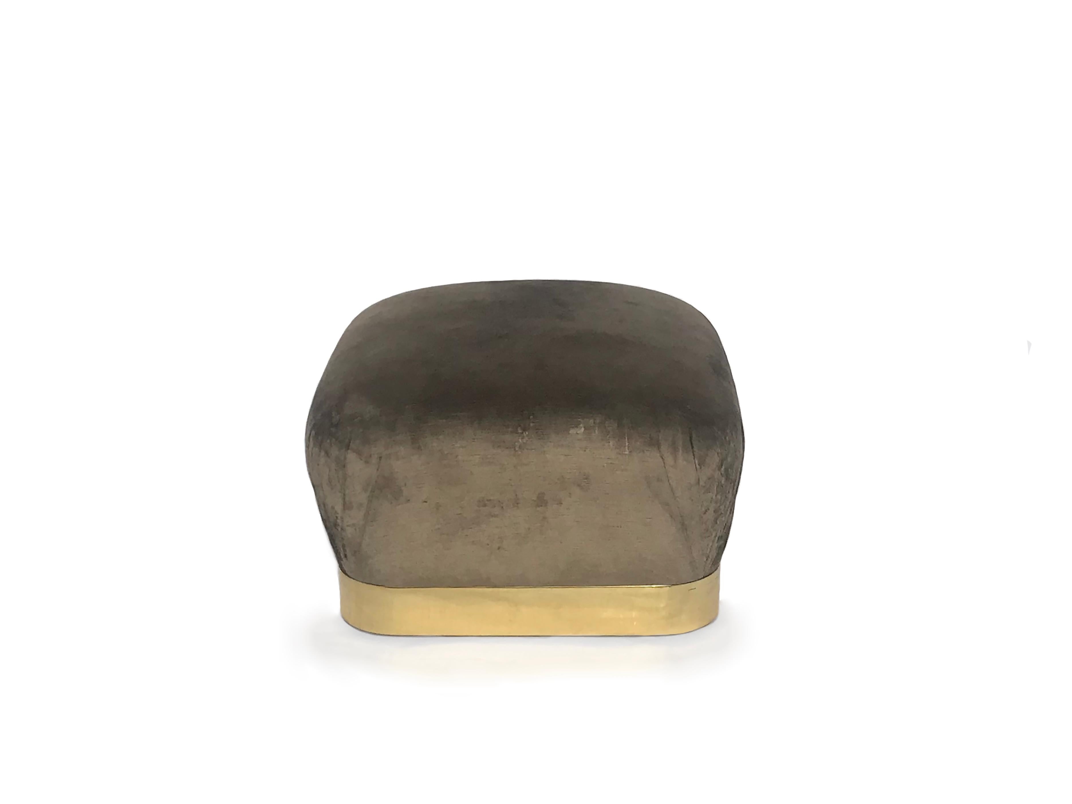 Paire de poufs 