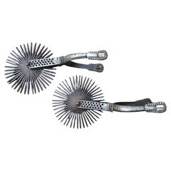 Pair of South American Gaucho Spurs, 19th Century