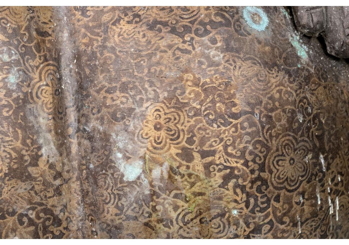 Coppia di figure di scimmie in bronzo fuso dell'Asia meridionale in vendita 6