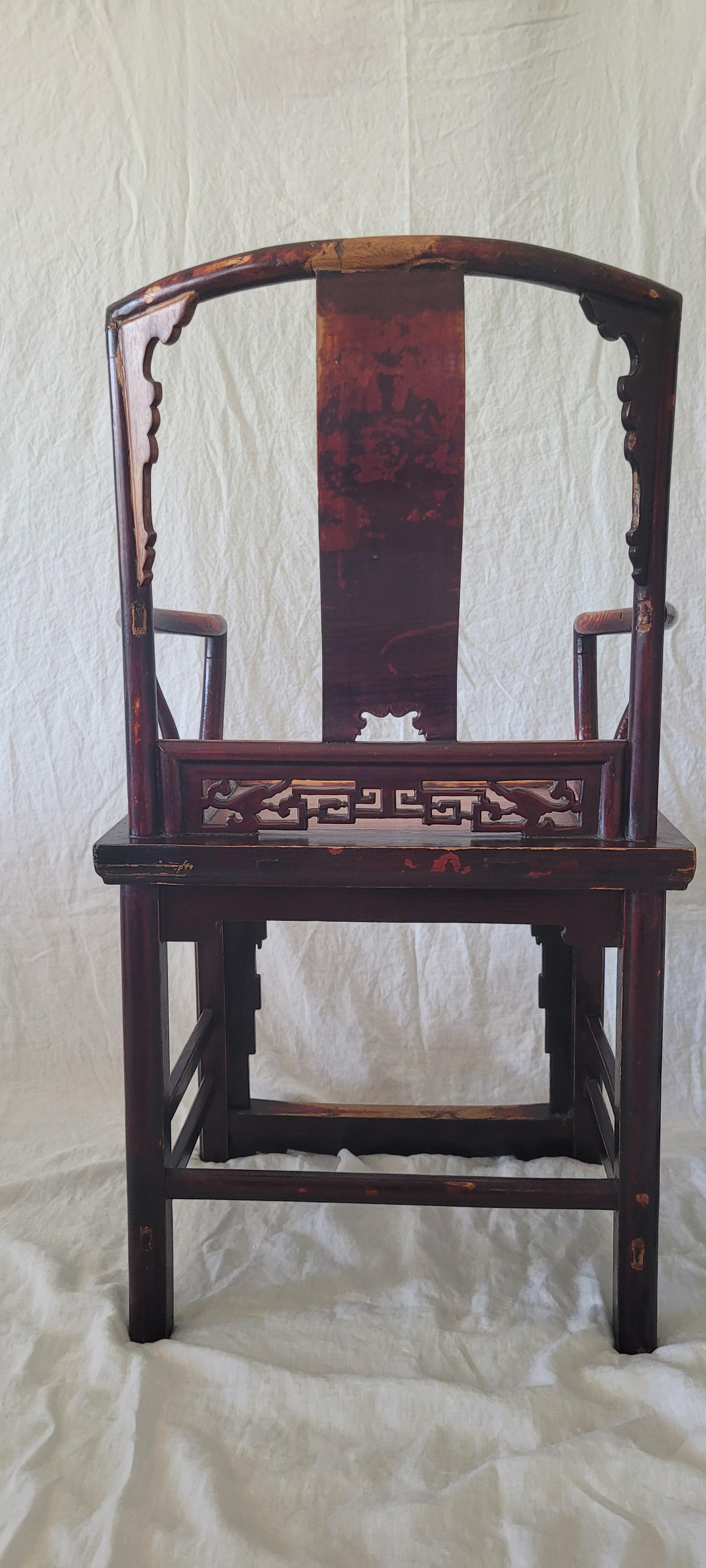 Pair of Southern Official's Hat Chairs - 19th Century For Sale 2
