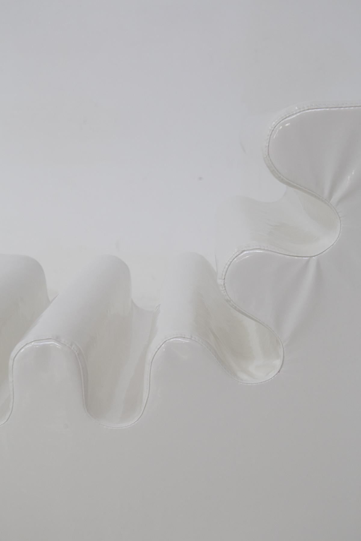 PVC Pair of Space Age armchairs Mod Karelia Liisi Beckmann for Zanotta