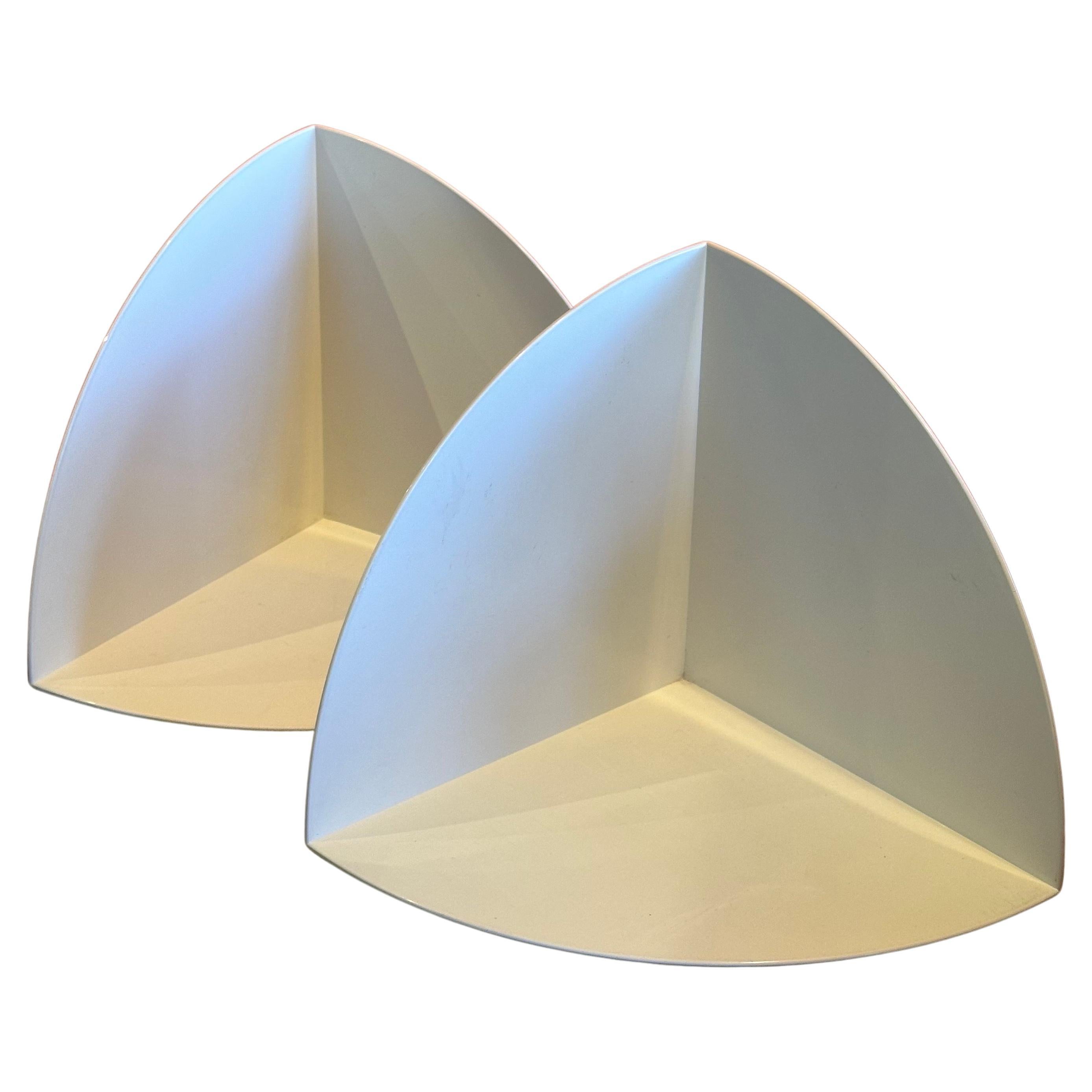 Pair of Space Age Bookends by Giotto Stoppino for Kartell For Sale 7