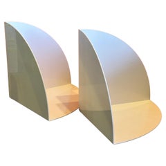 Pair of Space Age Bookends by Giotto Stoppino for Kartell