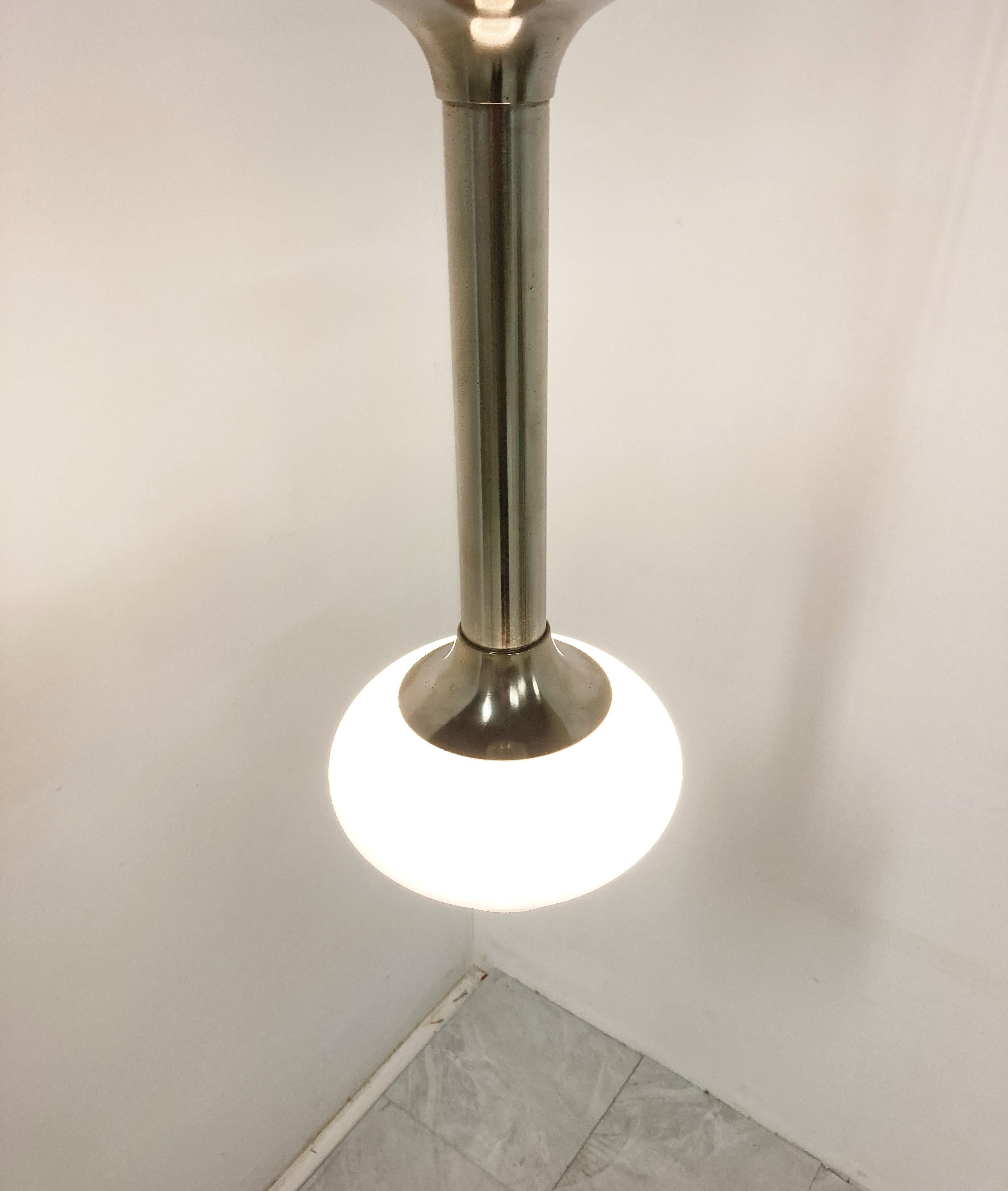 Pair of Space Age Ceiling Lights by VEB Leuchten, 1970s For Sale 2