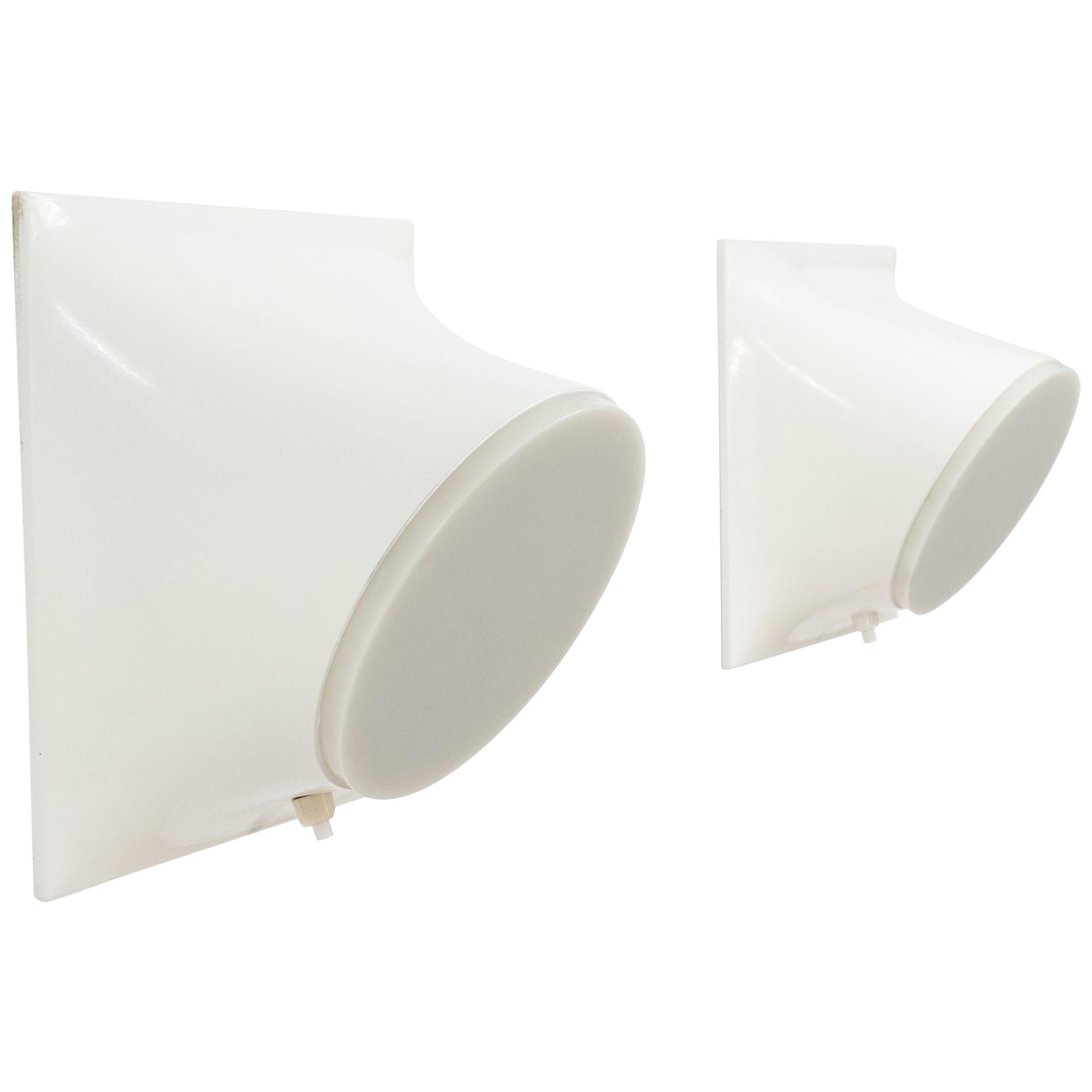 Pair of Space Age RAAK Amsterdam Wall Lights