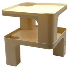 Pair of Space Age Side Tables by Flair ABS Plastic Netherlands 1970s