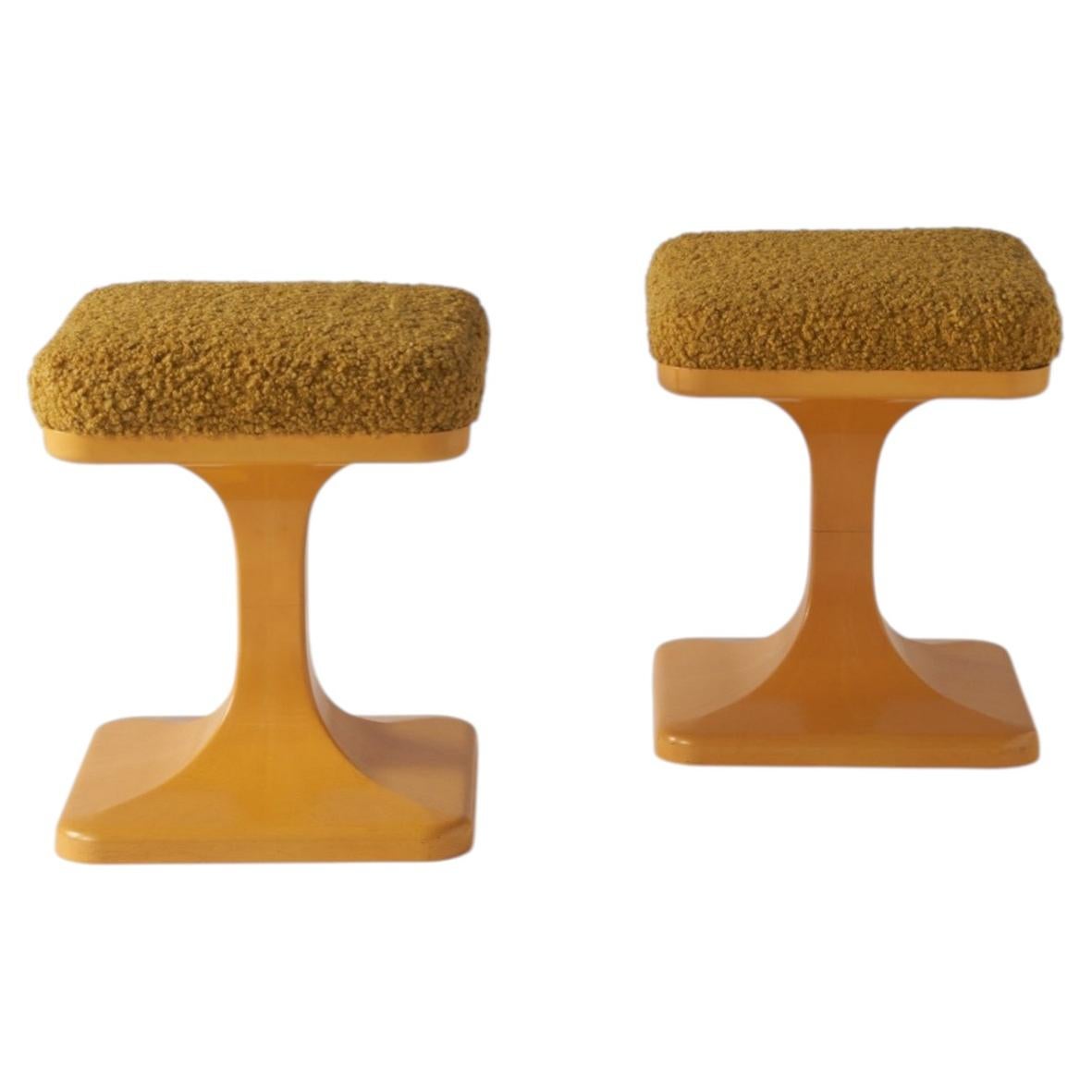 Pair of Space Age Stools