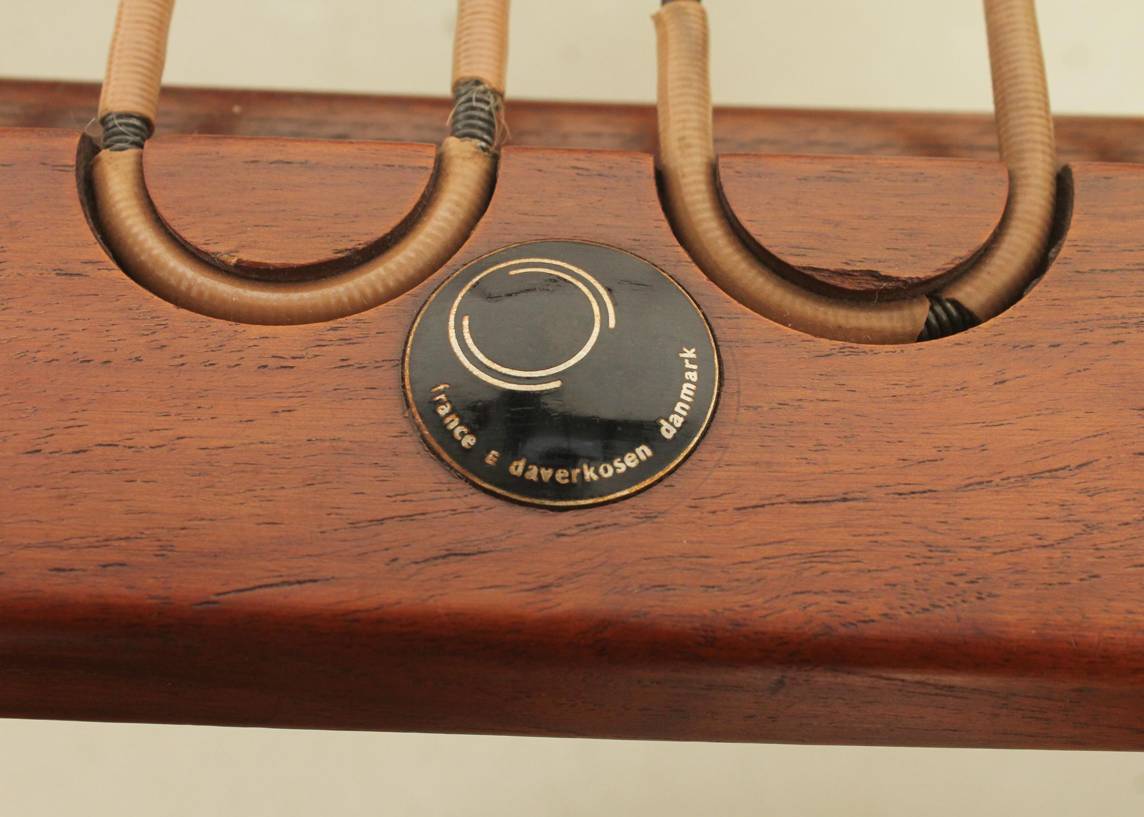 Pareja de sillas Spade de Finn Juhl para France & Daverkosen, Dinamarca, 1953 en venta 3