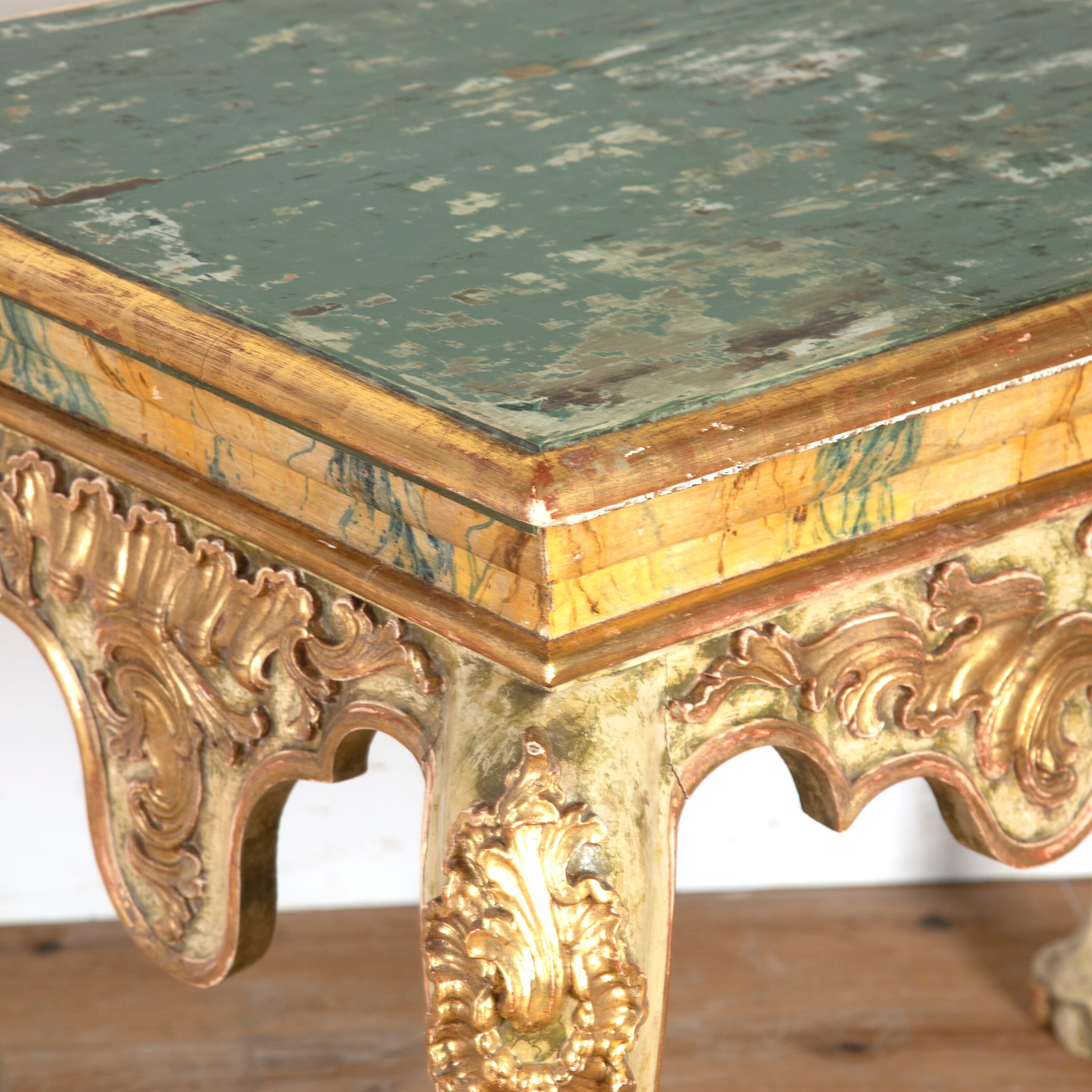 Pair of Spanish 19th Century Console Tables 2