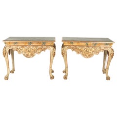 Pair of Spanish 19th Century Console Tables