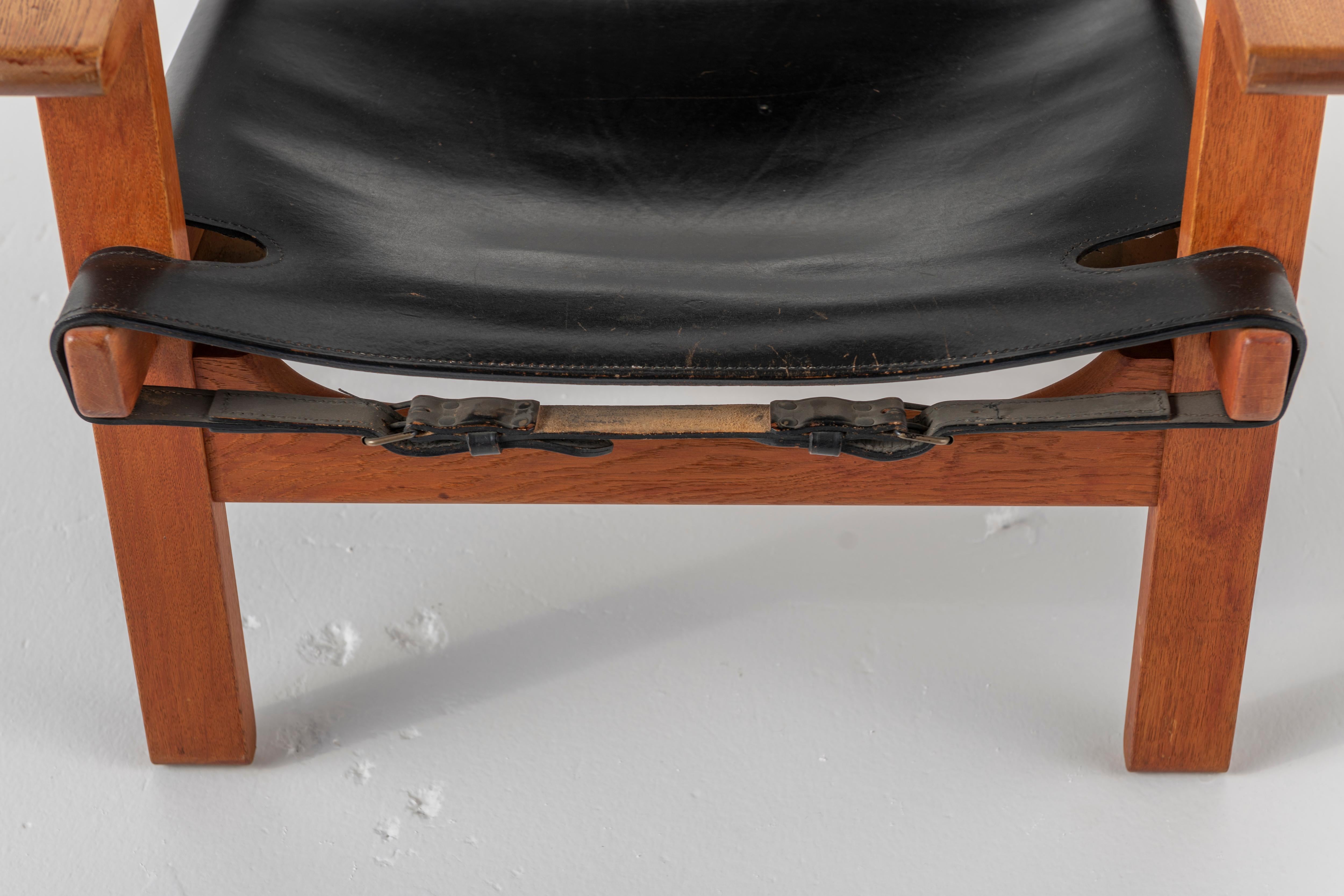 Pair of Spanish Chairs by Børge Mogensen, 1960s 2