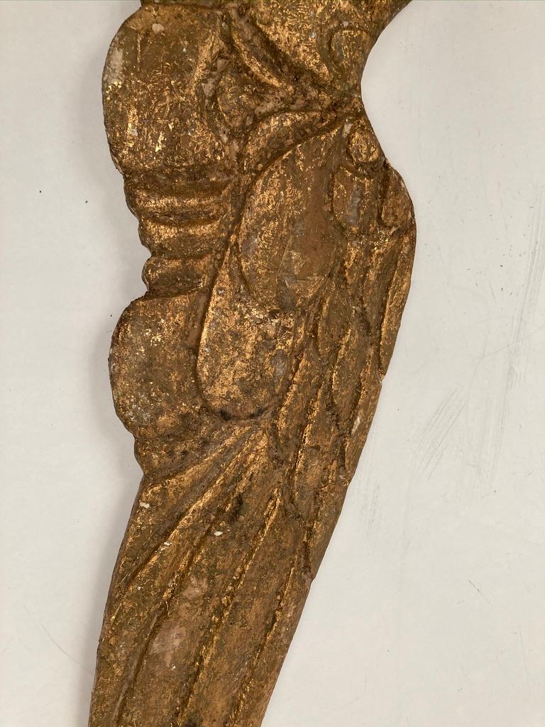 Pair of Spanish Colonial Carved Giltwood Angel Wings at 1stDibs