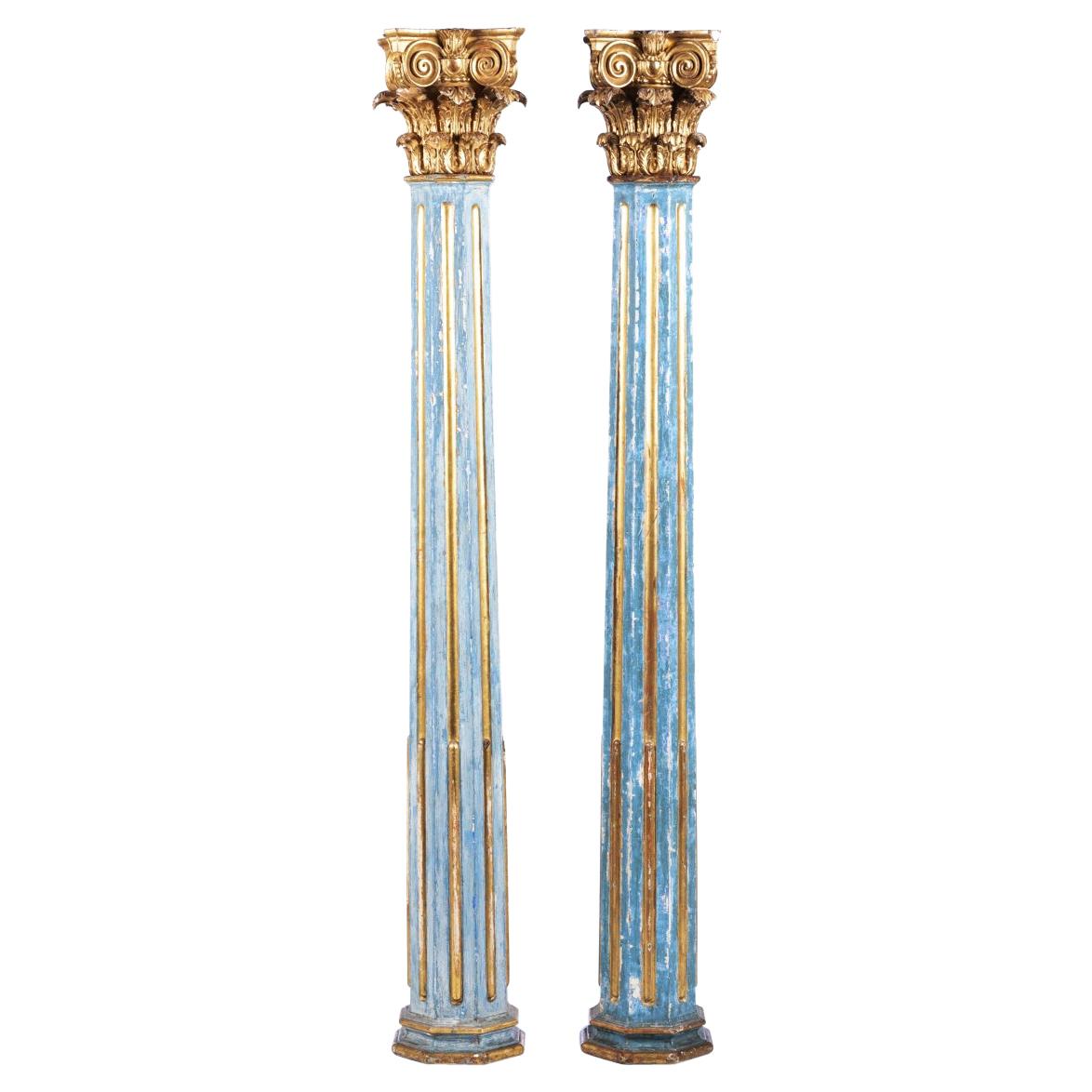 Pair of Spanish Columns 18th Century